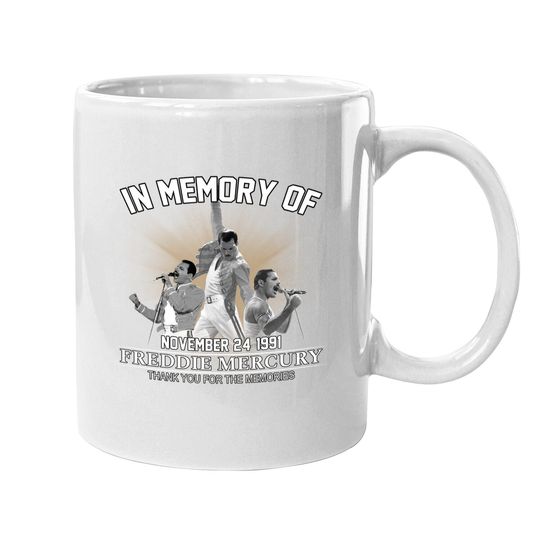 In Memory Of Freddie Mercury Coffee Mug