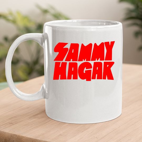 Katrina M Vaughn Samm Short Sleeve Coffee.  mug,sammy Hagar Logo,large