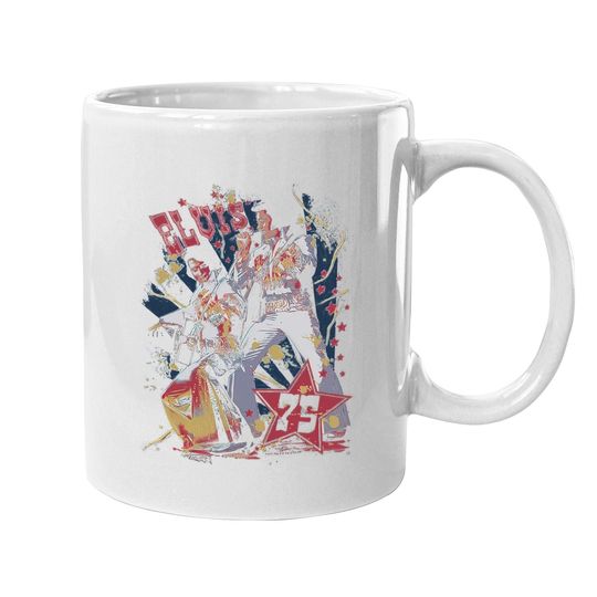 Elvis Presley Eagle Elvis Adult Regular Fit Coffee.  mug