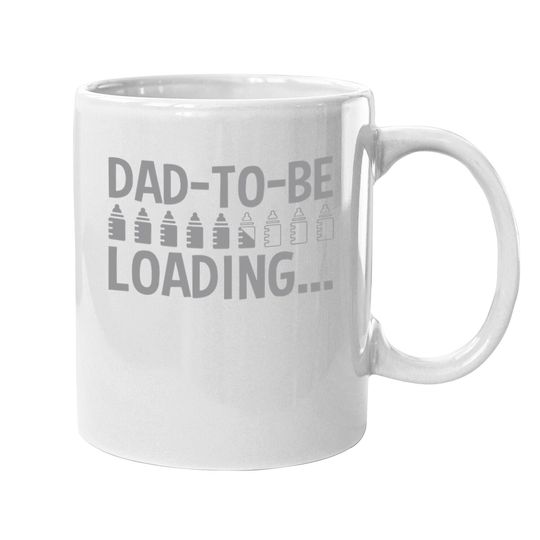 Dad-to-be Loading Bottles Coffee.  mug