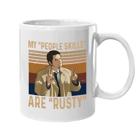 Castiel My People Skills Are Rusty Coffee  mug