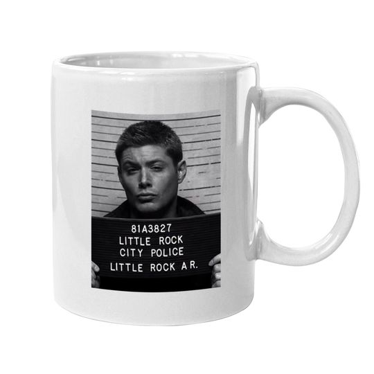 Dean Winchester Mugshot Coffee  mug