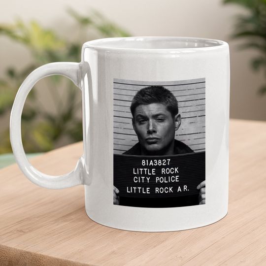 Dean Winchester Mugshot Coffee  mug