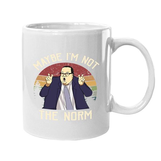 Saturday Night Live Matt Foley Maybe I&rsquo;m Not The Norm Circle Coffee  mug