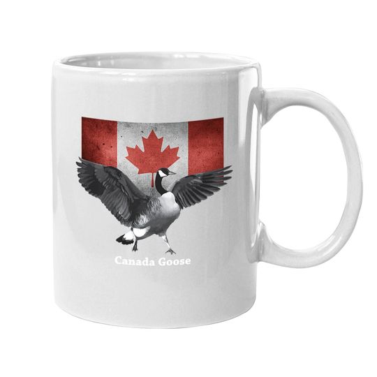 Proud Canadian Flag Canada Goose Coffee Mug