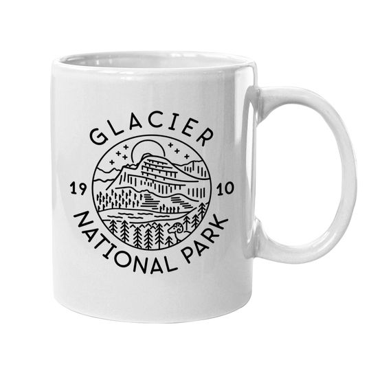 Glacier National Park 1910 Montana Coffee Mug