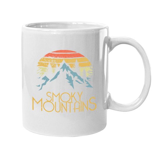 Vintage Great Smoky Mountains National Park Gsmnp Coffee Mug