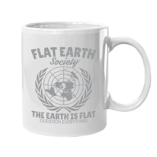 Flat Earth Society Coffee Mug