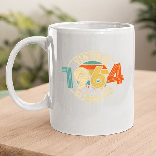 Vintage 1964 - 57 Years Old Gift - 57th Birthday Coffee Mug