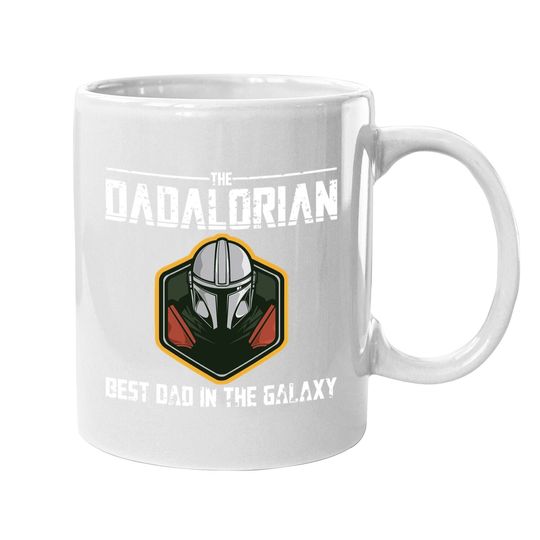 Retro The Dadalorian Graphic Father's Day Mug Vintage Best Coffee Mug