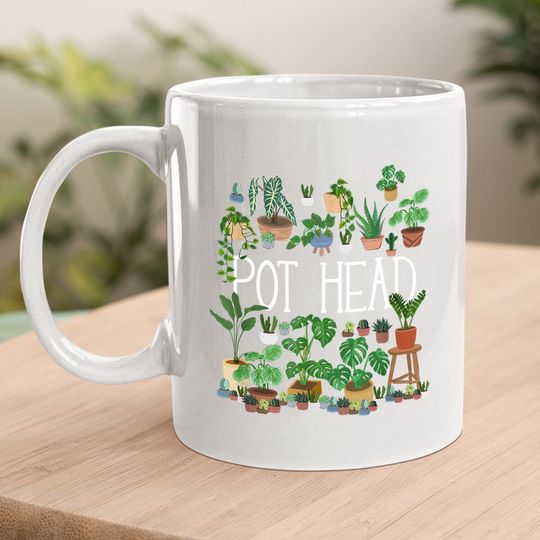 Pot Head Gardener Coffee Mug