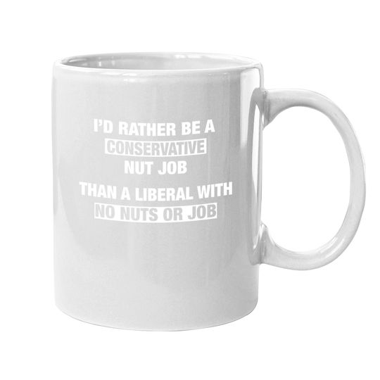 Conservative Nut Job Republican Coffee Mug