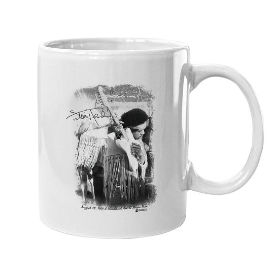 Jimi Hendrix Woodstock Coffee Mug