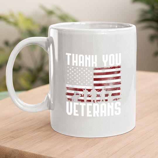 Thank You Veterans Coffee Mug