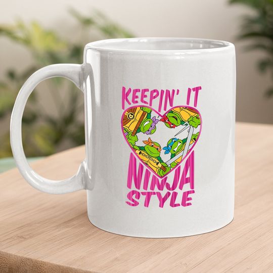 Teenage Mutant Ninja Turtles Keepin' It Ninja Style Coffee Mug