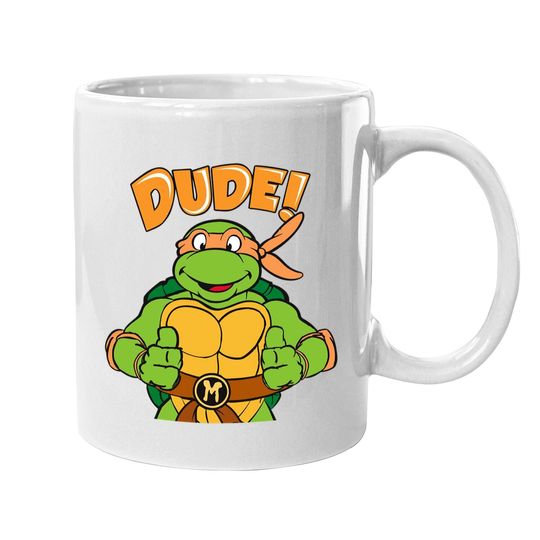 Teenage Mutant Ninja Turtles Michelangelo Dude Coffee Mug