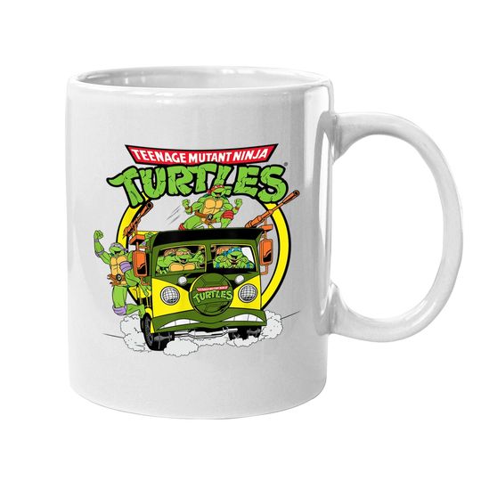 Teenage Mutant Ninja Turtles Truck Speeding Coffee Mug