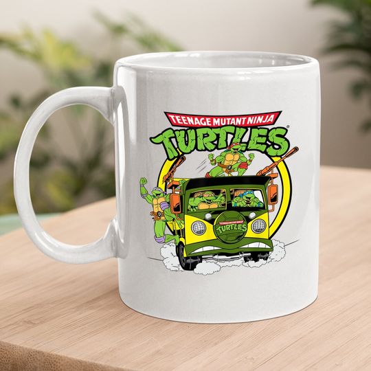 Teenage Mutant Ninja Turtles Truck Speeding Coffee Mug
