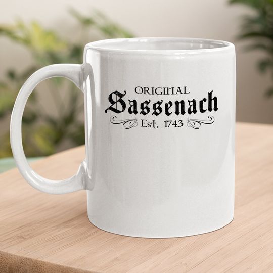 Outlander Sassenach Dragonfly Coffee Mug