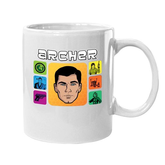 Nirvan Acher Sitcom Sterling Archer Cartoon Coffee Mug