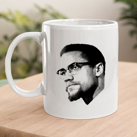 Malcolm X - African American Civil Rights - Black Lives Matter Coffee Mug