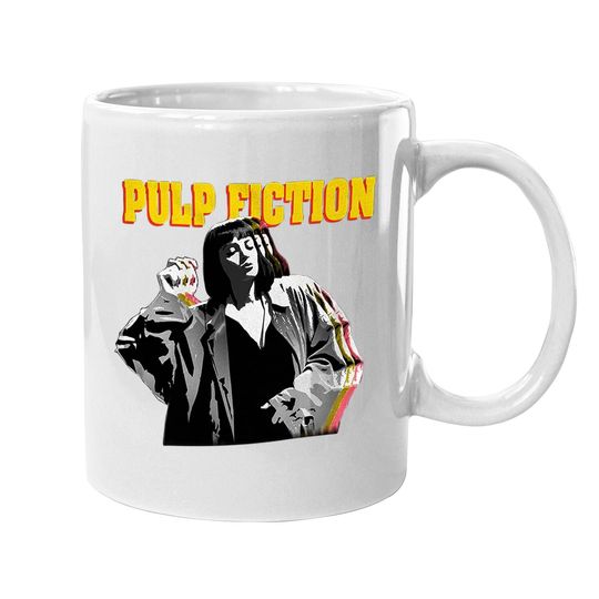 Nirvan Pulp Fiction Mia Wallace  coffee Mug