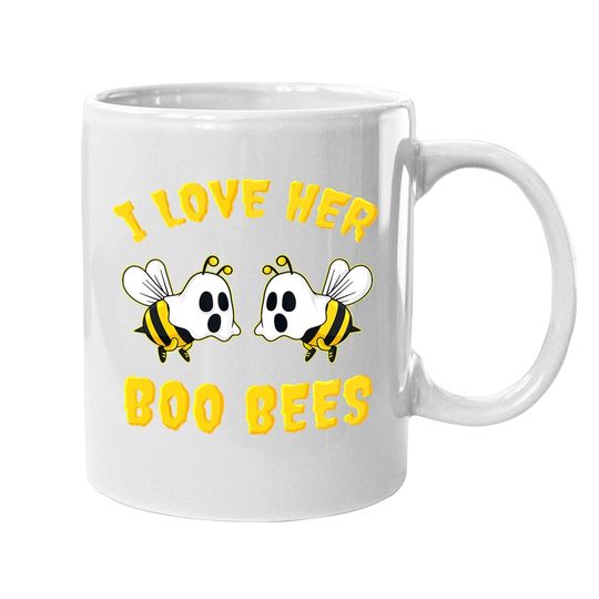 I Love Her Boo Bees Coffee Mug