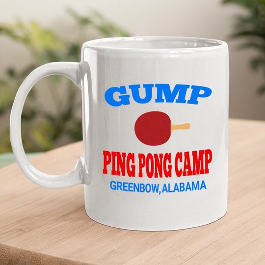 Nirvan Forrest Gump Ping Pong Camp Coffee Mug