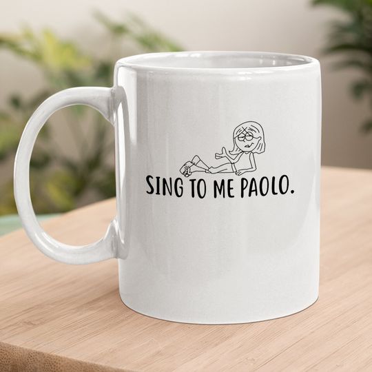 Sing To Me Paolo Lizzie M.c.guire Coffee Mug