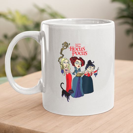 Hocus Pocus Sanderson Sisters Witch Coffee Mug