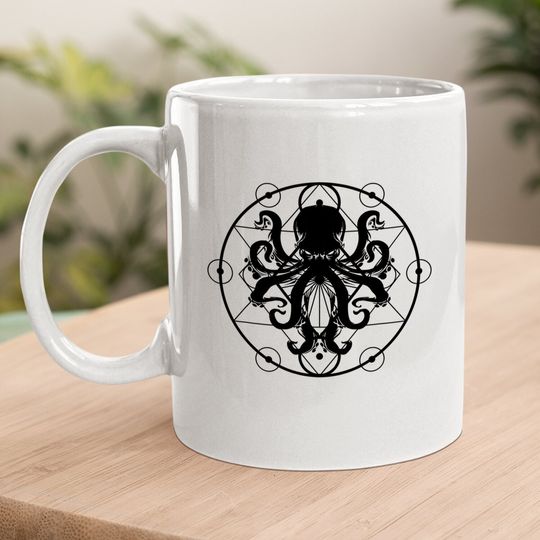 Vintage Kraken Gift Octopus Coffee Mug