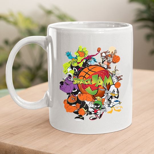 Space Jam Tune Squad Marvin & Bugs Bunny Coffee Mug