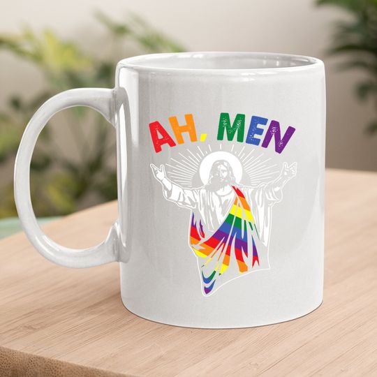 Ah Gay Jesus Christian Coffee Mug