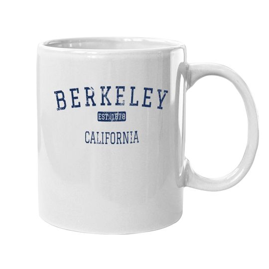 Berkeley California Vintage Est Coffee Mug