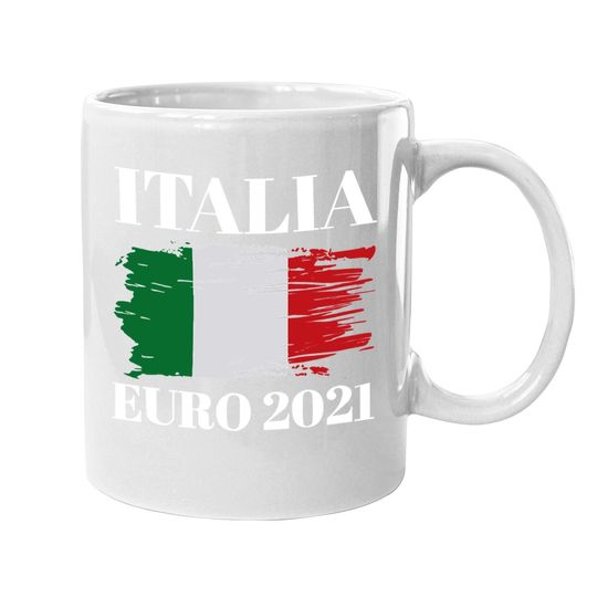 Italy Jersey Soccer 2021 Euro Design Coffee Mug
