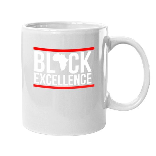 Black Excellence African American Coffee Mug