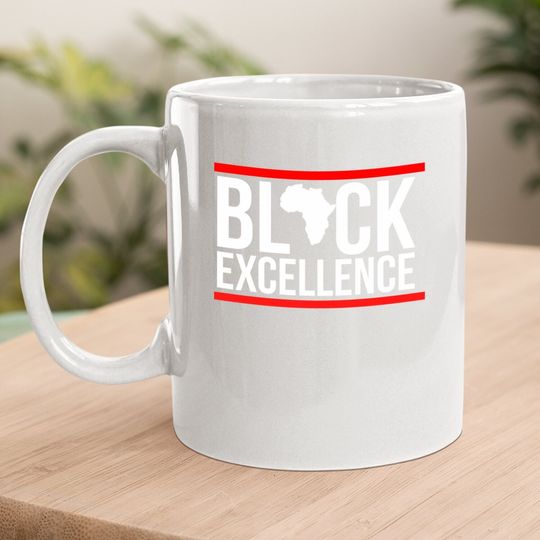 Black Excellence African American Coffee Mug