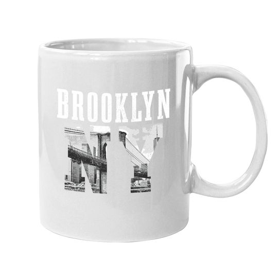Brooklyn Ny Vintage Coffee Mug Nyc New York City