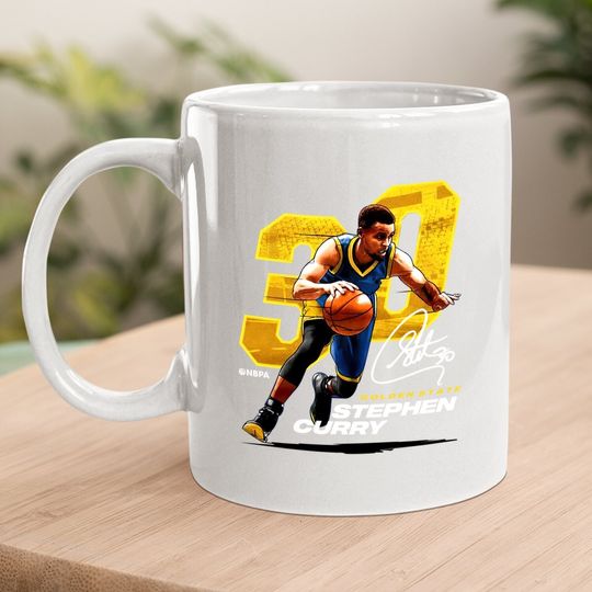 500 Level Steph Curry Golden State Basketball Coffee Mug