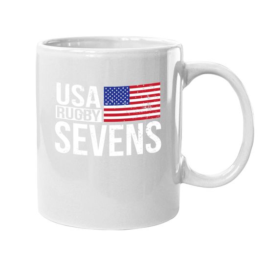 Usa Rugby Sevens 7s Proud Fans Of American Team Coffee Mug