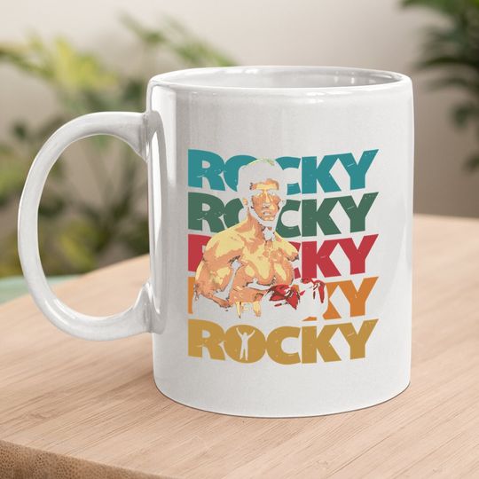 Rocky 70's Colors Coffee Mug