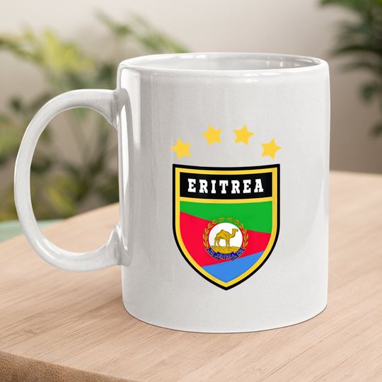 Eritrea Coat Of Arms Souvenir Gift Coffee Mug