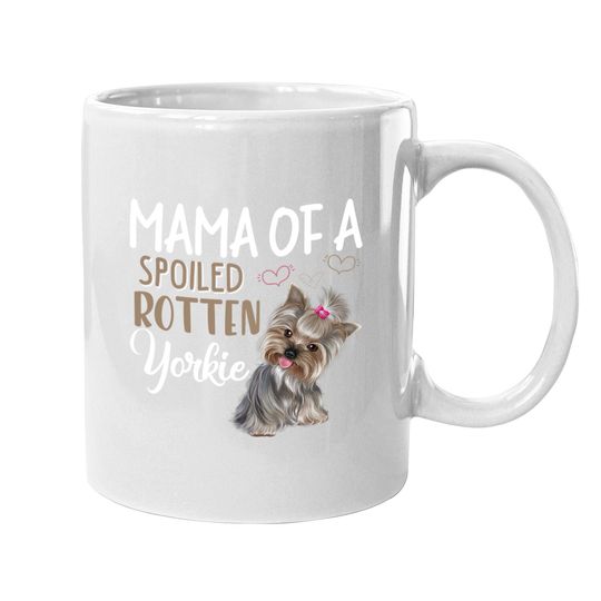 Yorkie Dog Coffee Mug - Yorkie Mom, Dog Lover Gift Coffee Mug