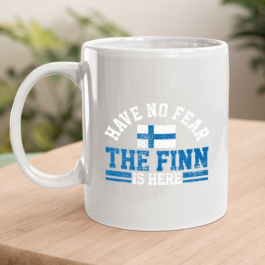 Finland Flag Have Mug Finnish Vintage Coffee Mug