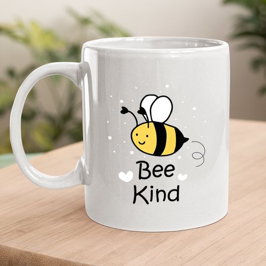 Be Kind Bumble Bee Cute Inspirational Coffee Mug