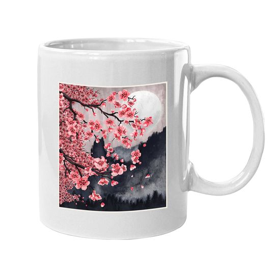Sakura Japanese Cherry Blossom Japanese Tree Coffee Mug