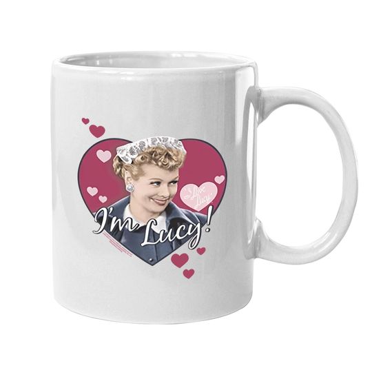 I Love Lucy 50's Tv Series I'm Lucy Adult Coffee Mug