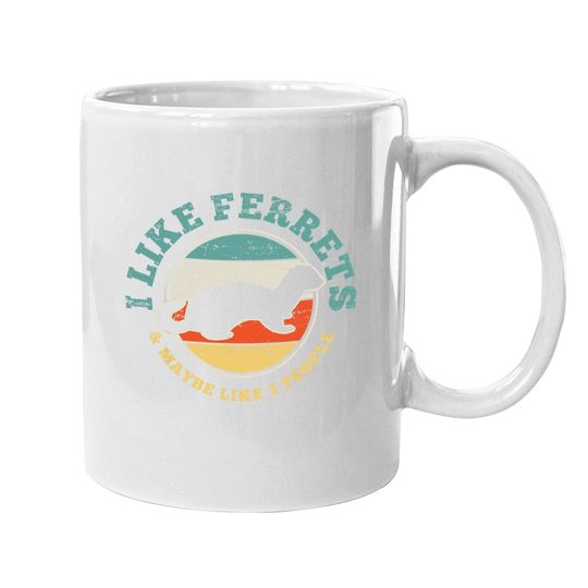 Ferret Vintage Coffee Mug