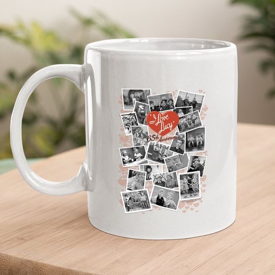 I Love Lucy 65th Anniversary Collage Coffee Mug