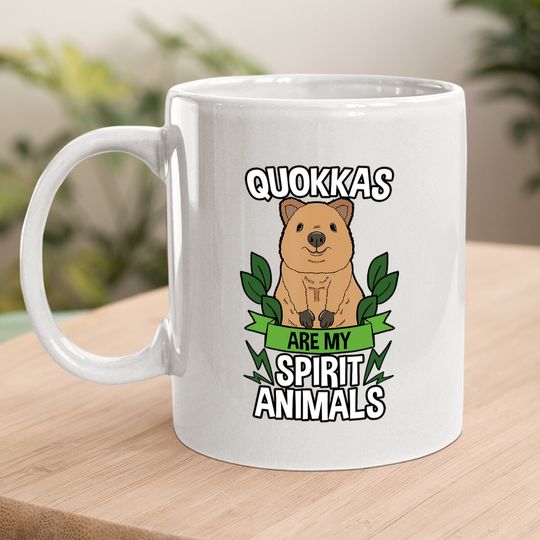 Quokka Spirit Animal Australian Kangaroo Coffee Mug